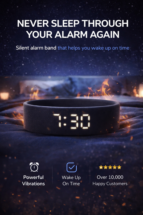 Vibraze™ Silent Wake-up Bracelet